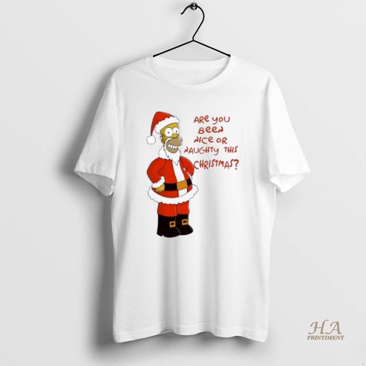 Official Simpsons Are You Been Nice Naughty This T-Shirts, Hoodie, Sweatshirt