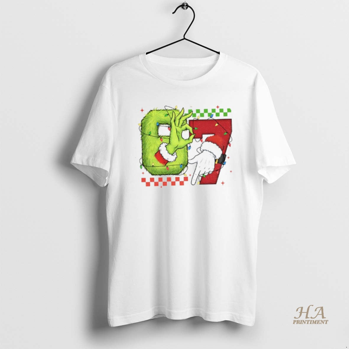 Official Six Seven 6 7 Christmas Grinch Hand Christmas Green Guy T-Shirts, Hoodie, Sweatshirt | InkNestWear.com