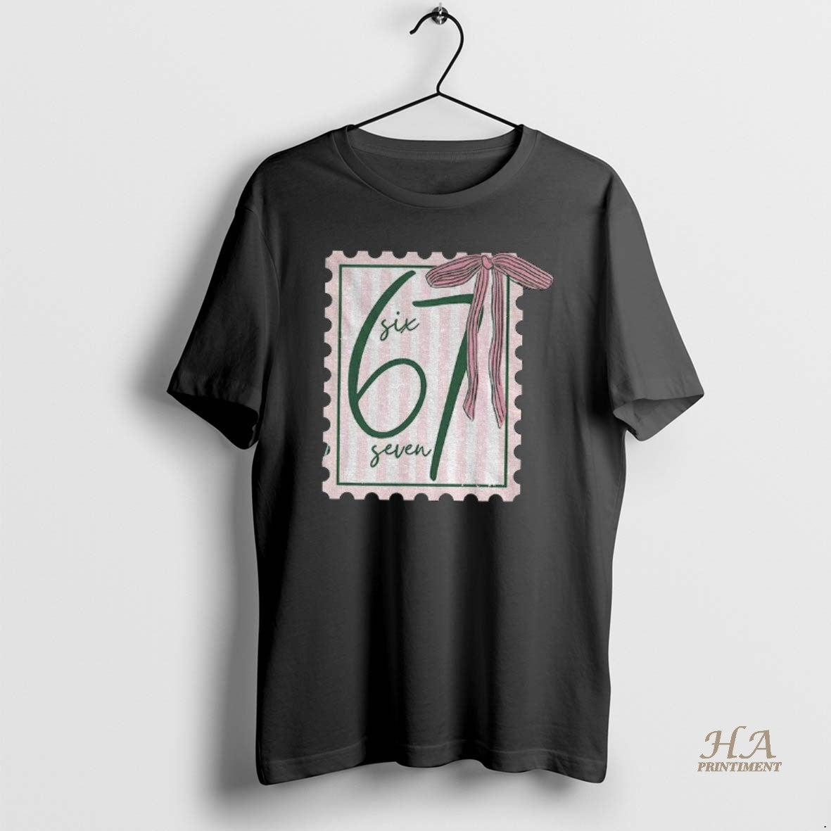 Official Six Seven Christmas Stamp Viral Saying 67 T-Shirts, Hoodie, Sweatshirt | InkNestWear.com