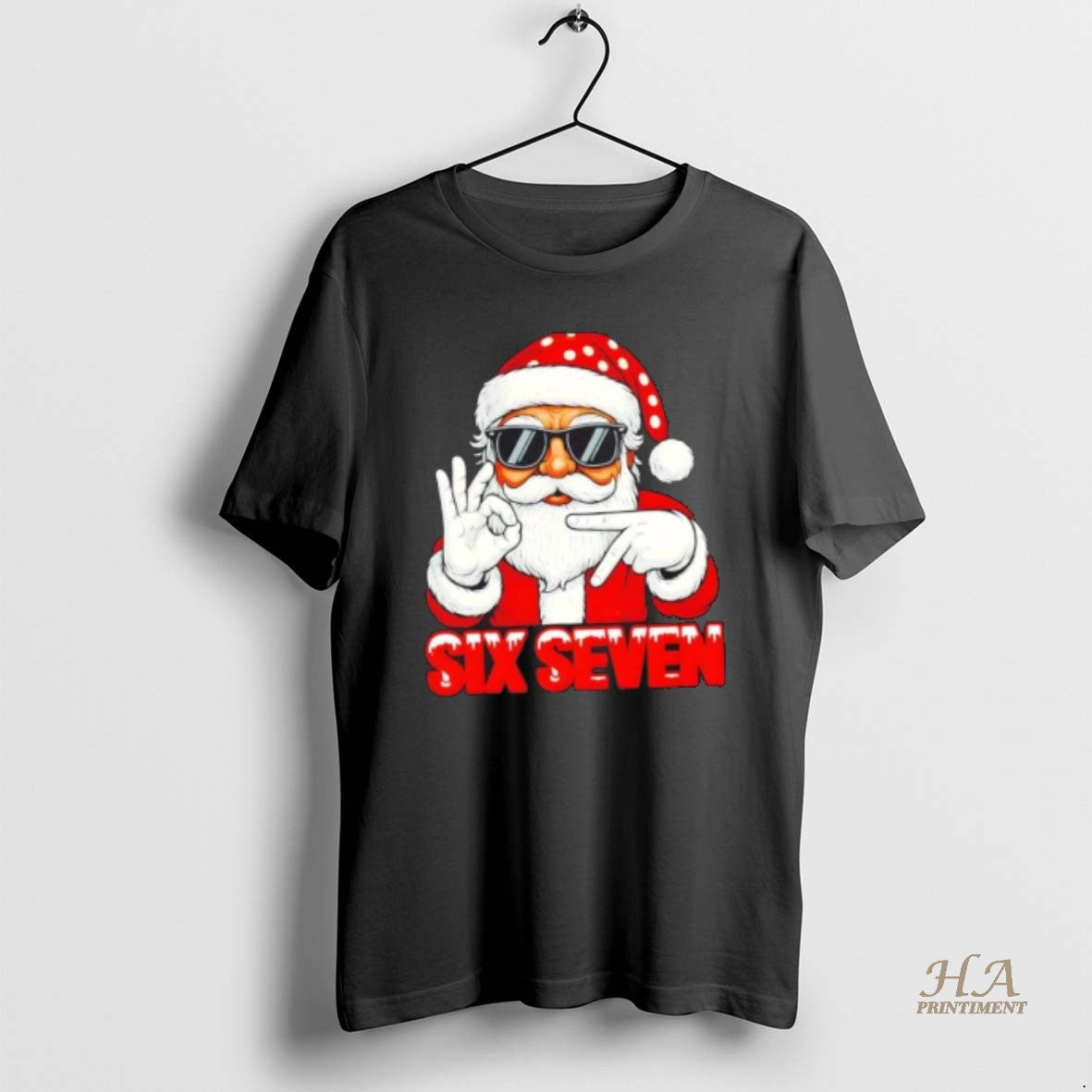 Official Six Seven Meme Christmas Cool Santa Saying 6 7 T-Shirts, Hoodie, Sweatshirt | InkNestWear.com