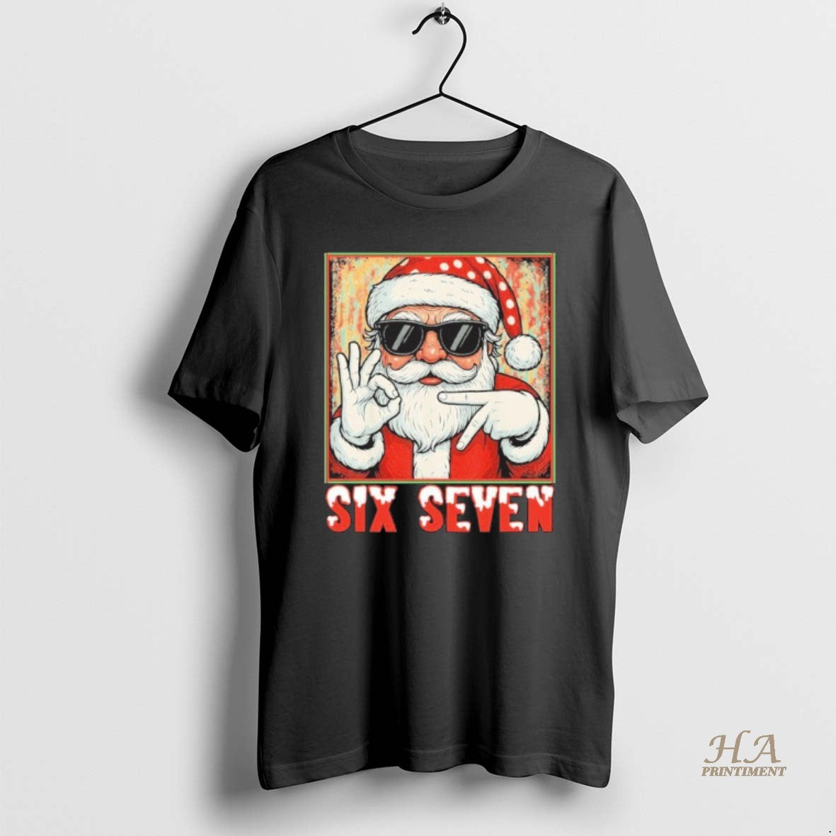 Official Six Seven Meme Christmas Cool Santa Saying T-Shirts, Hoodie, Sweatshirt | InkNestWear.com