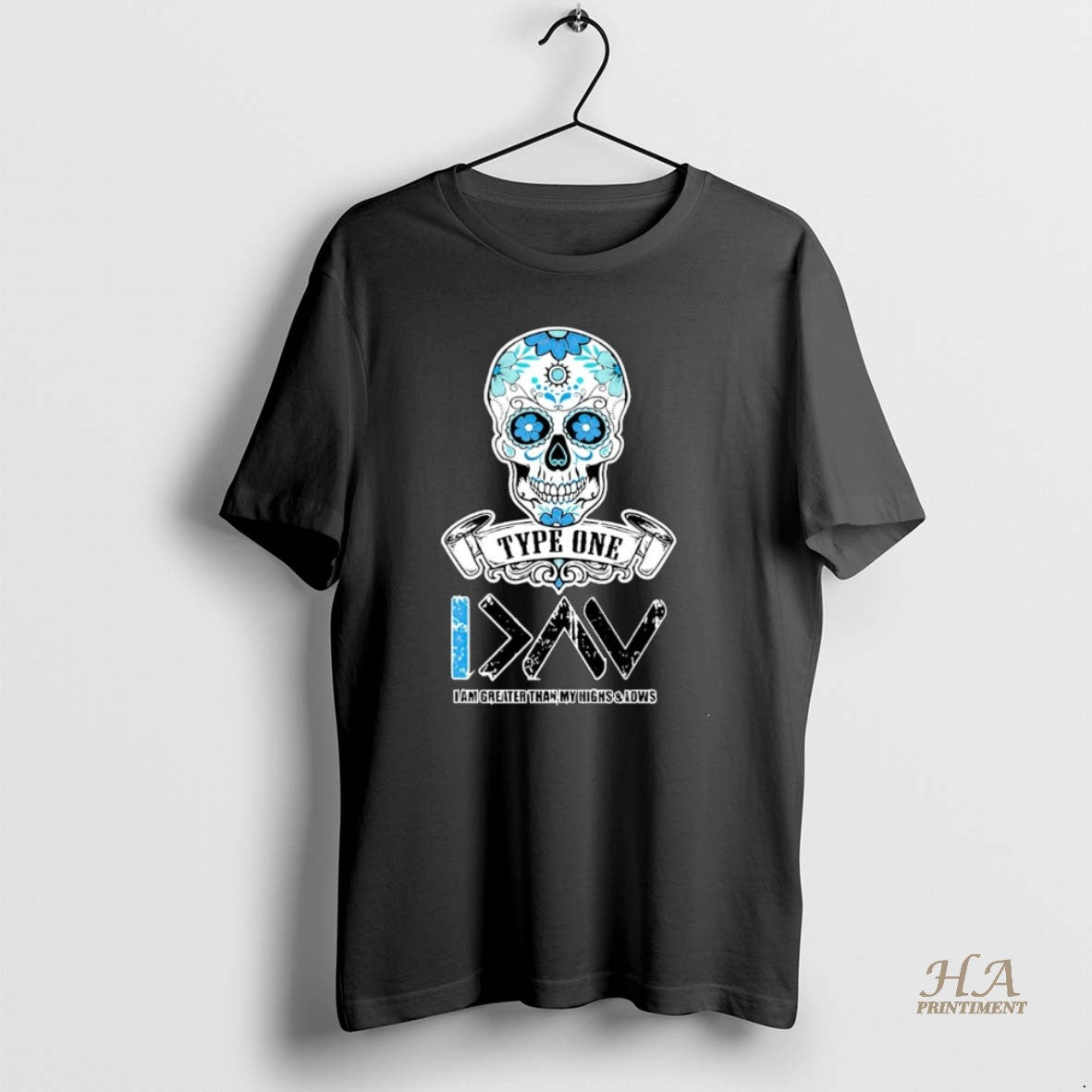 Official Skull I Am Greater Than My Highs And Lows Christmas T-Shirts, Hoodie, Sweatshirt | InkNestWear.com