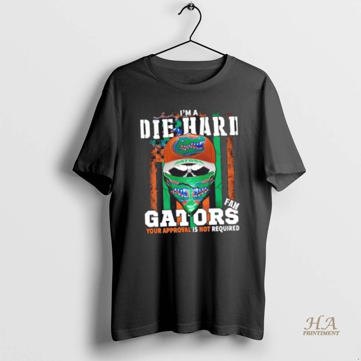 Official Skull Im A Die Hard Florida Gators Fan Your Approval Is Not Required T-Shirts, Hoodie, Sweatshirt | InkNestWear.com