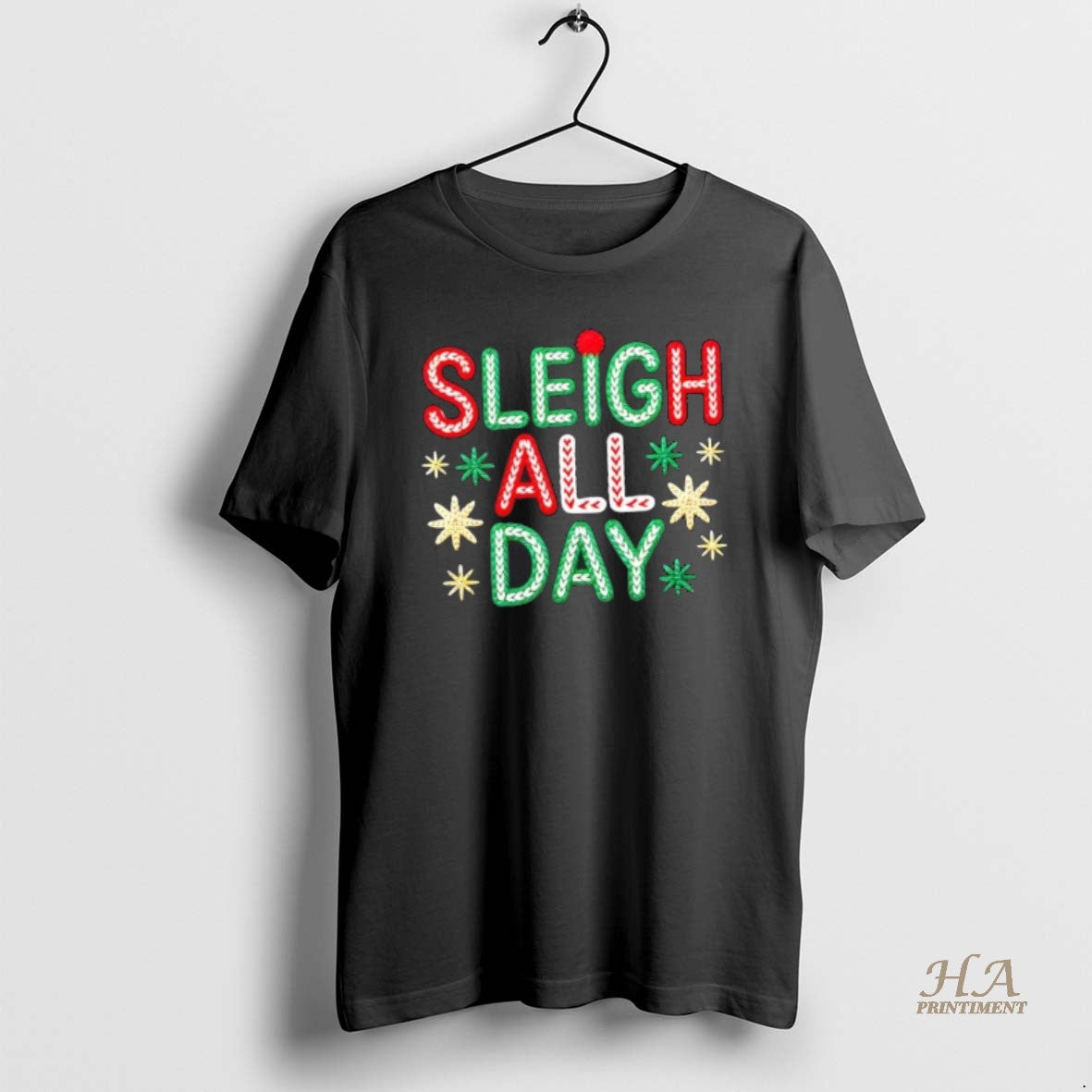 Official Sleigh All Day Christmas T-Shirts, Hoodie, Sweatshirt | InkNestWear.com