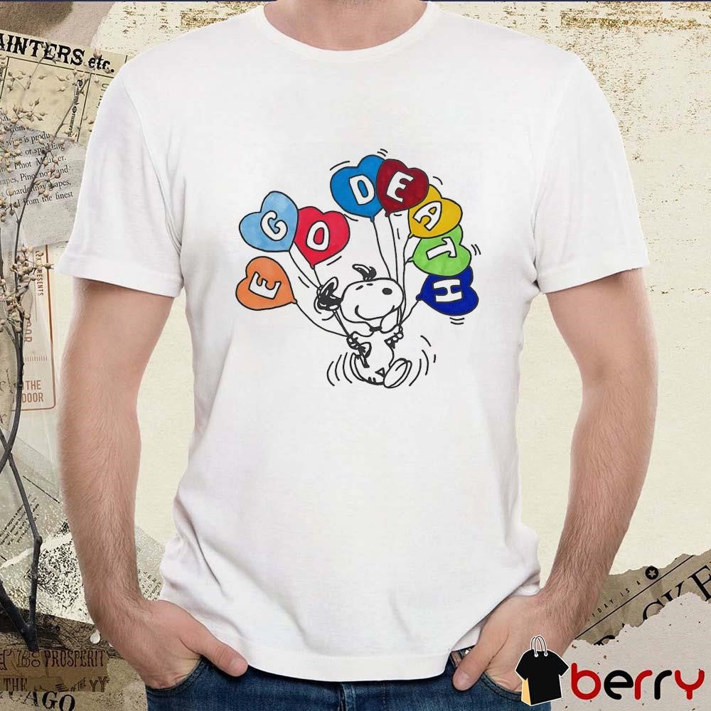 Snoopy EGo Death Painting t-shirt