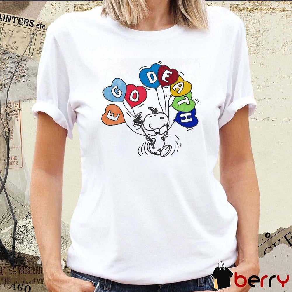 Snoopy EGo Death Painting t-shirt