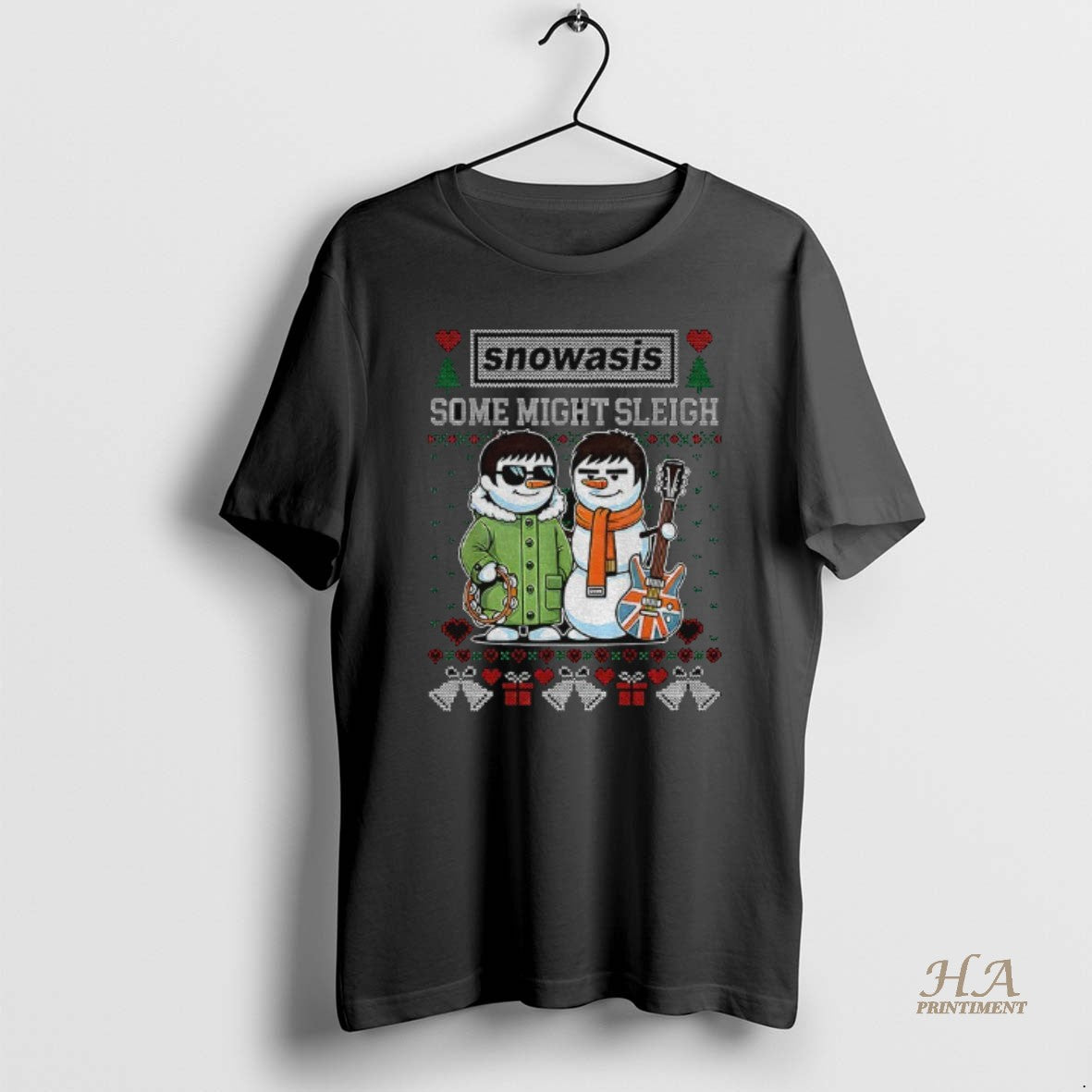 Official Snowasis Some Might Sleigh Christmas Funny Xmas Music Band T-Shirts, Hoodie, Sweatshirt | InkNestWear.com