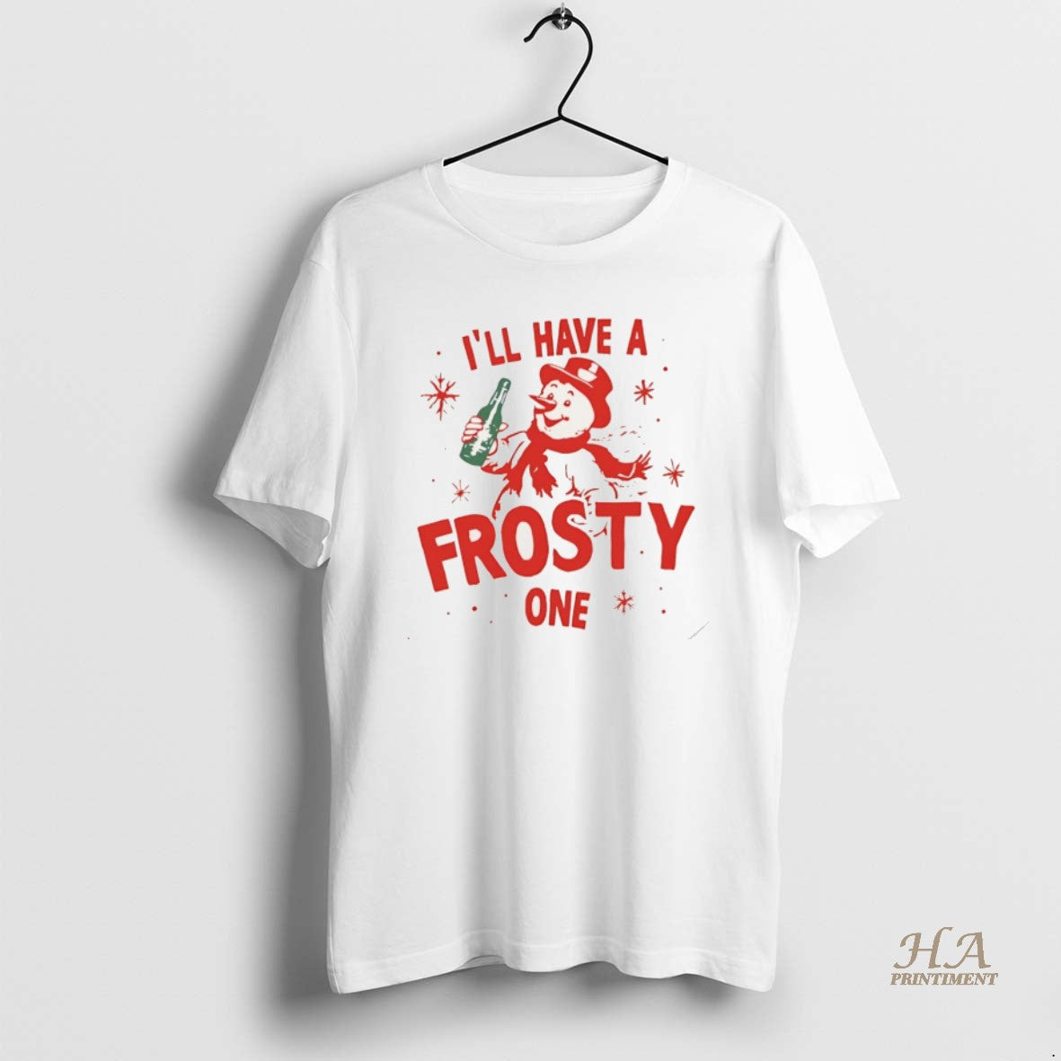 Official Snowman Ill Have Frosty One T-Shirts, Hoodie, Sweatshirt