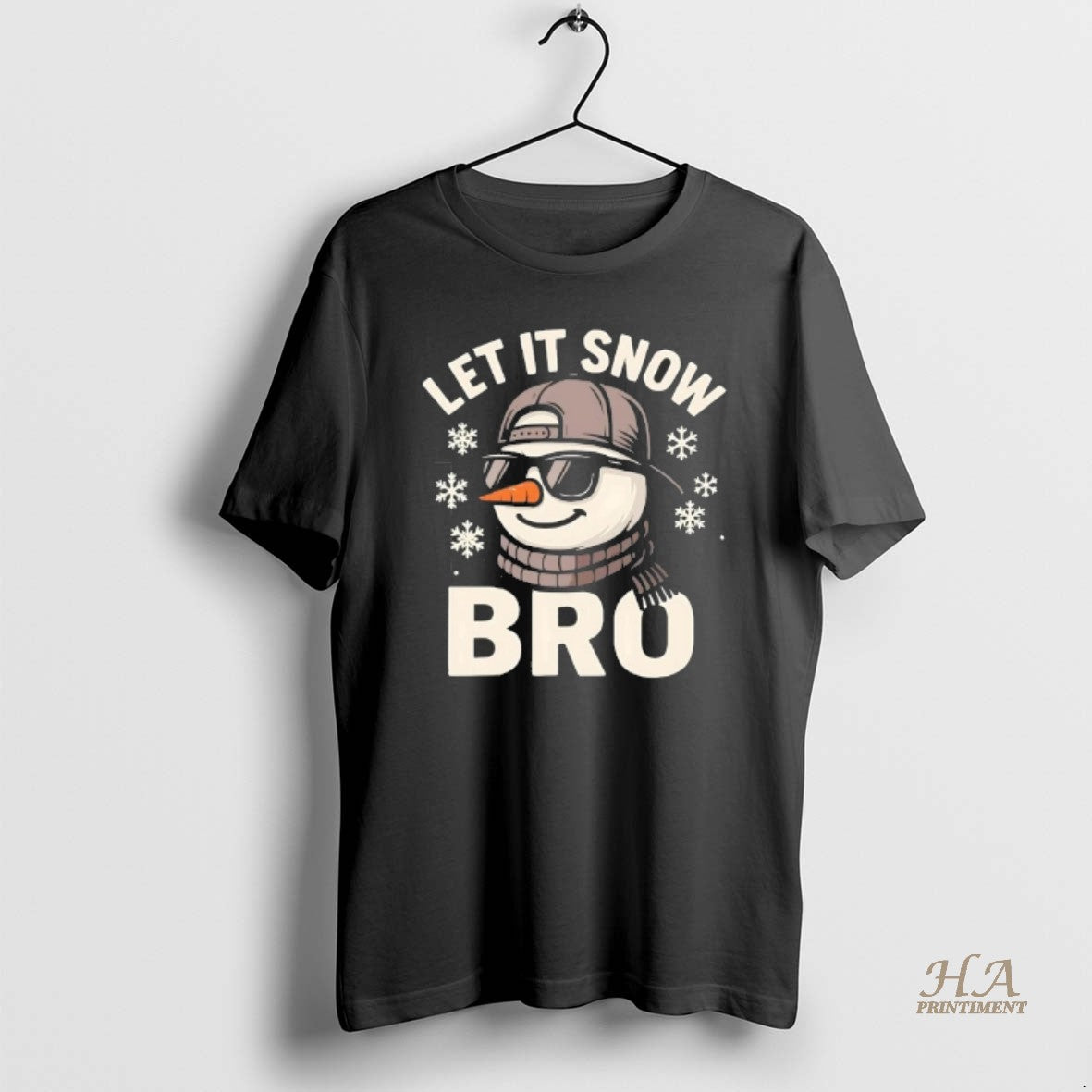 Official Snowman Let It Snow Bro Christmas T-Shirts, Hoodie, Sweatshirt | InkNestWear.com