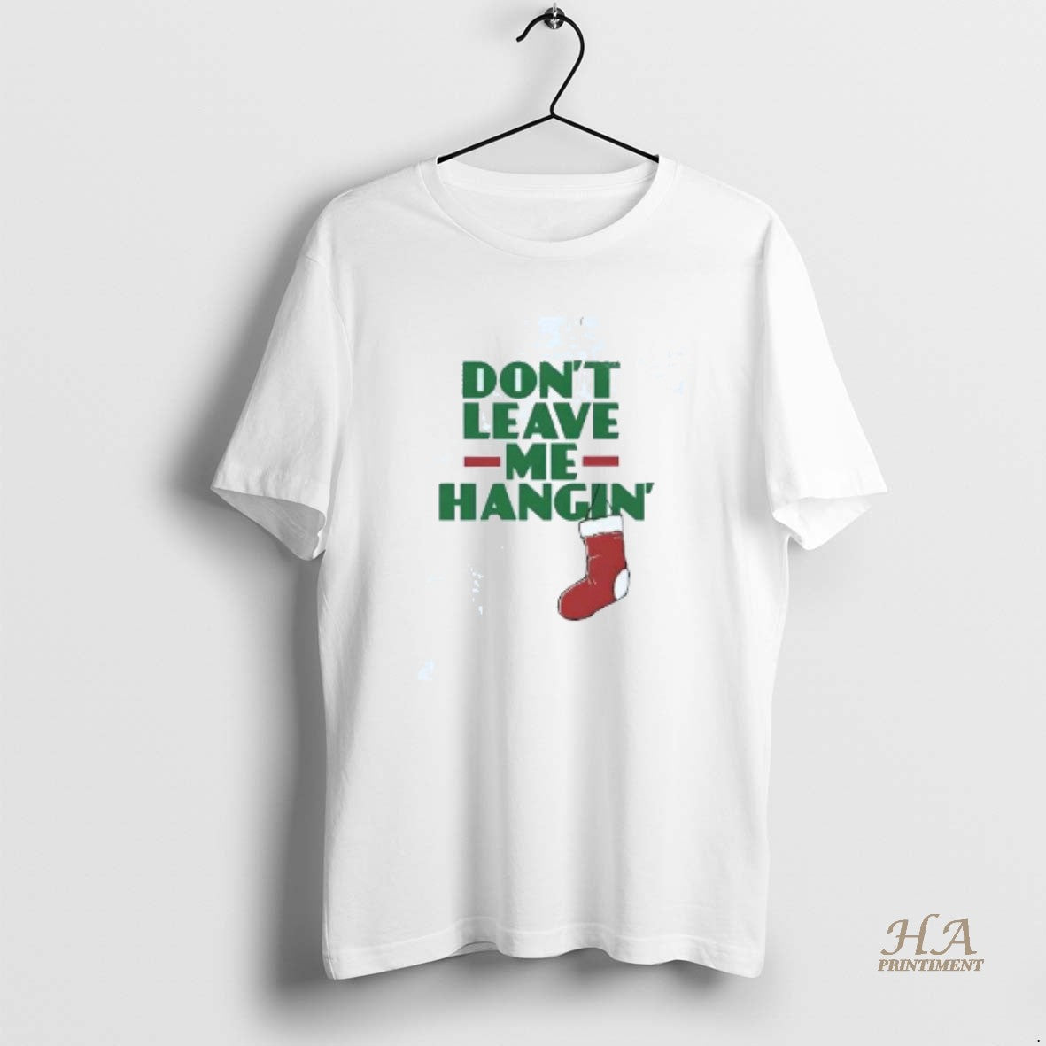 Official Sock Dont Leave Me Hanging Christmas T-Shirts, Hoodie, Sweatshirt | InkNestWear.com