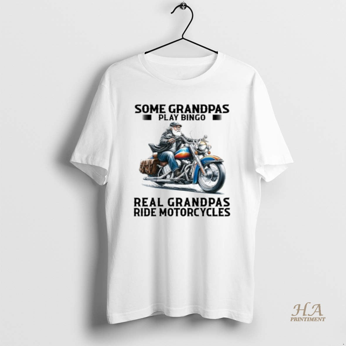 Official Some Grandpas Play Bingo Real Grandpas Ride Motorcycles T-Shirts, Hoodie, Sweatshirt