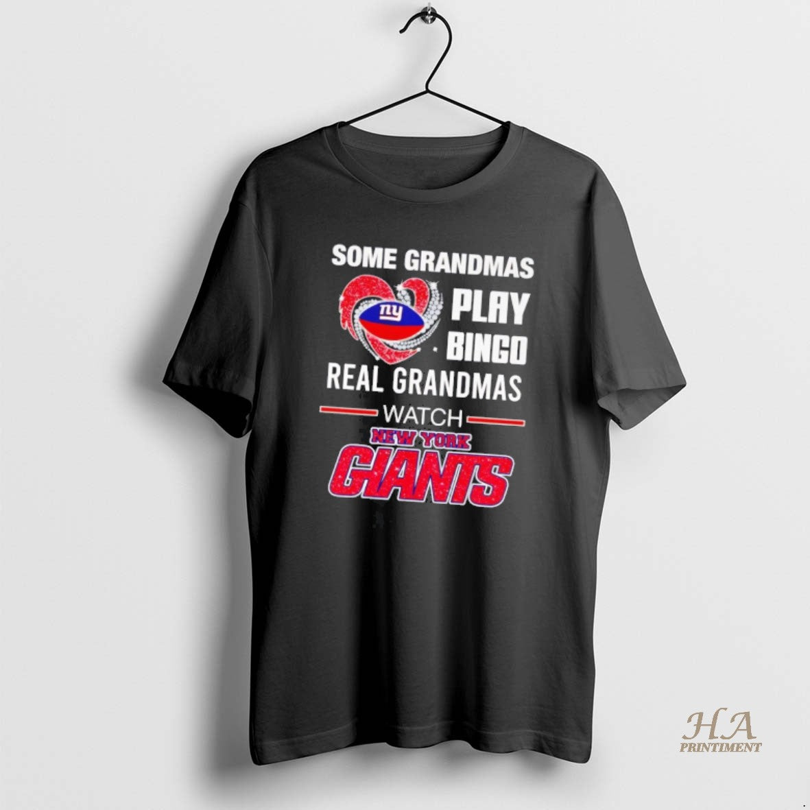 Official Some Grandmas Play Bingo Real Grandmas Watch New York Giants T-Shirts, Hoodie, Sweatshirt | InkNestWear.com