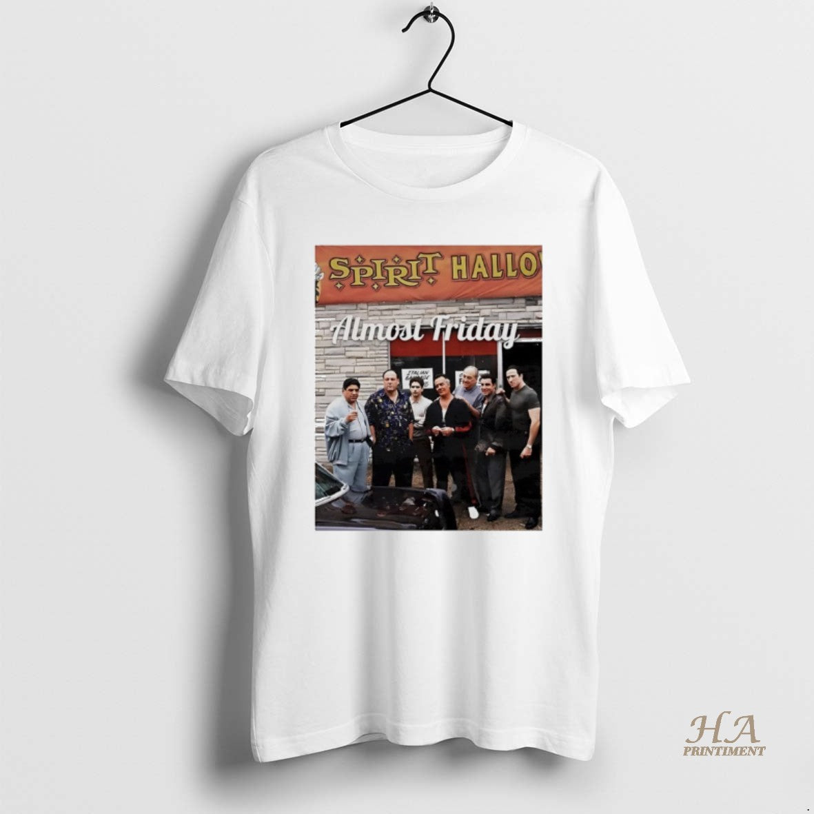 Official Sopranos Spirit Almost Friday Halloween 2025 T-Shirts, Hoodie, Sweatshirt | InkNestWear.com