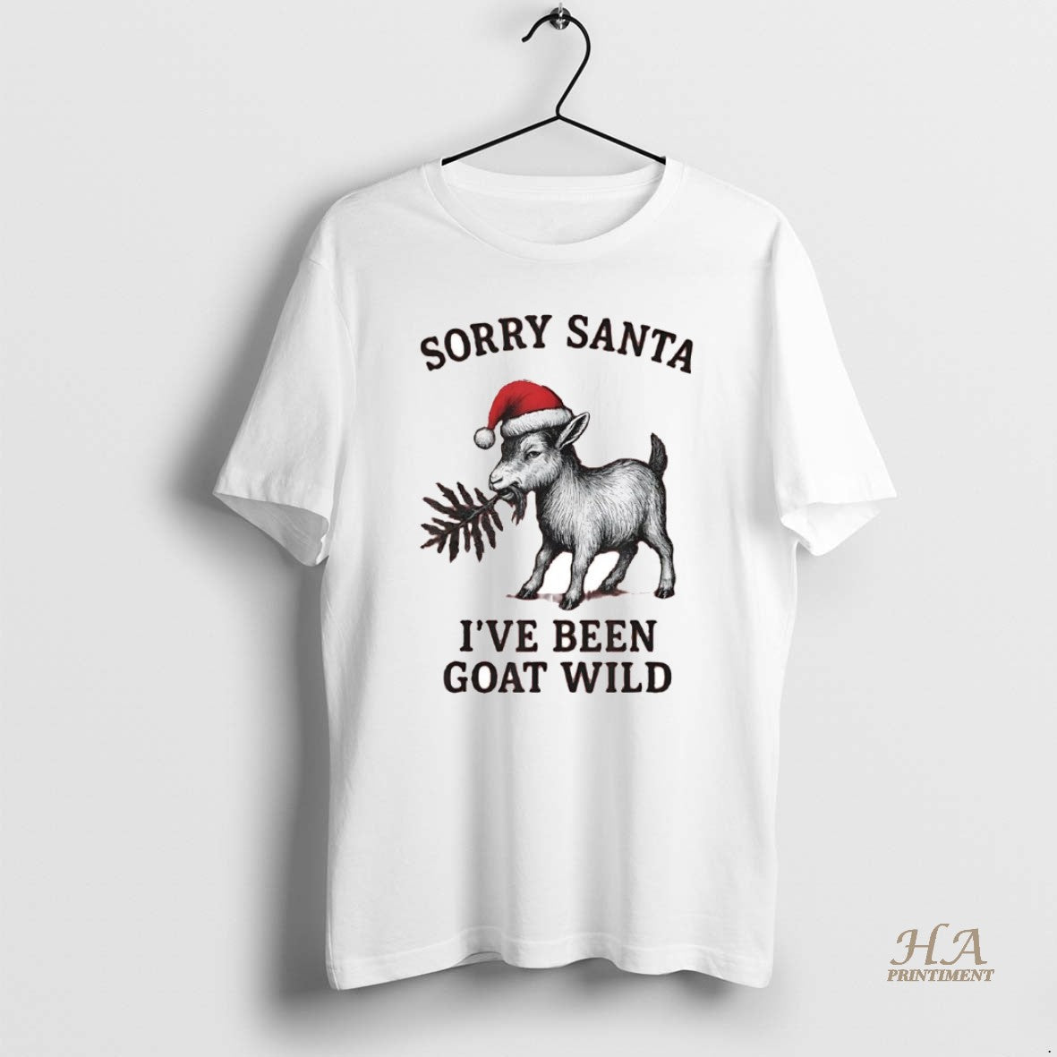 Official Sorry Santa Ive Been Goat Wild Christmas T-Shirts, Hoodie, Sweatshirt | InkNestWear.com