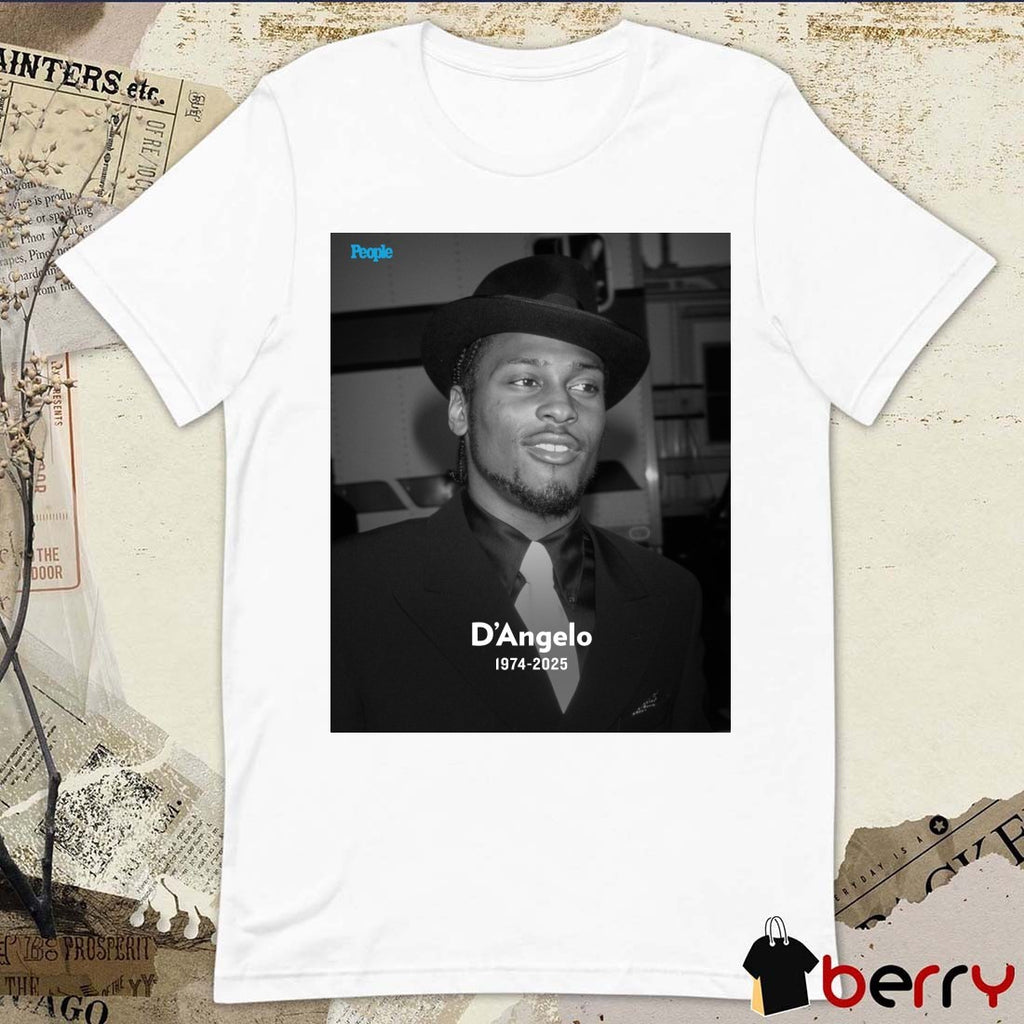 Soul legend and Brown Sugar hitmaker D’Angelo has died 1974 – 2025 Poster t-shirt