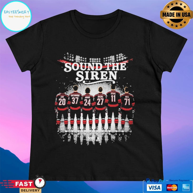 Sound The Siren Carolina Hockey 2026 Playoffs T-shirt