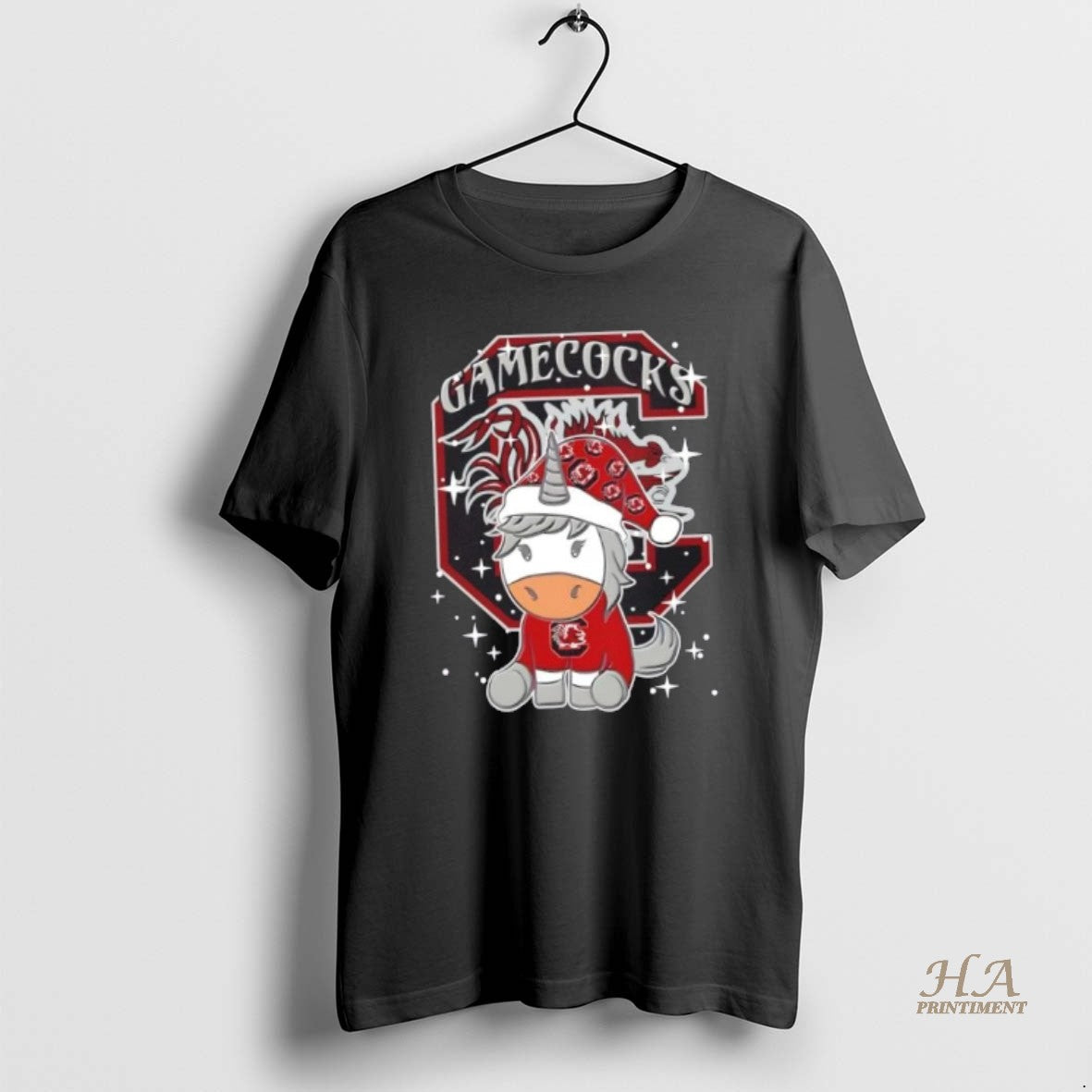 Official South Carolina Gamecocks Football X Unicorn Merry Christmas T-Shirts, Hoodie, Sweatshirt | InkNestWear.com
