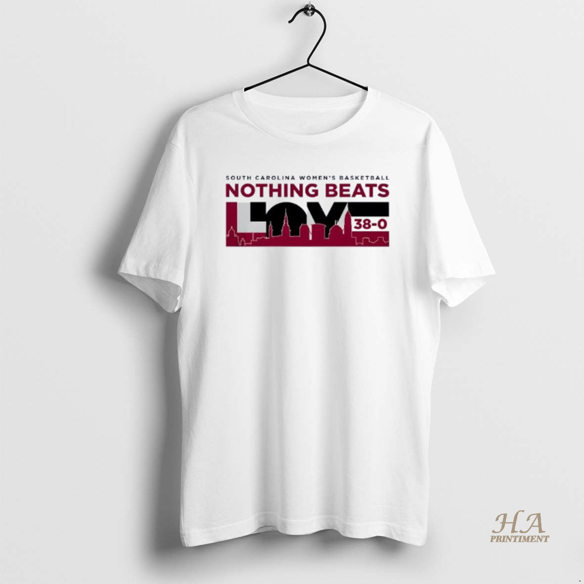 Official South Carolina Womens Basketball Nothing Beats Love City Skyline T-Shirts, Hoodie, Sweatshirt | InkNestWear.com