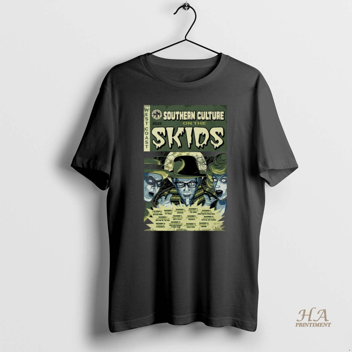 Official Southern Culture On The Skids Tour November 2025 West Coast T-Shirts, Hoodie, Sweatshirt | InkNestWear.com