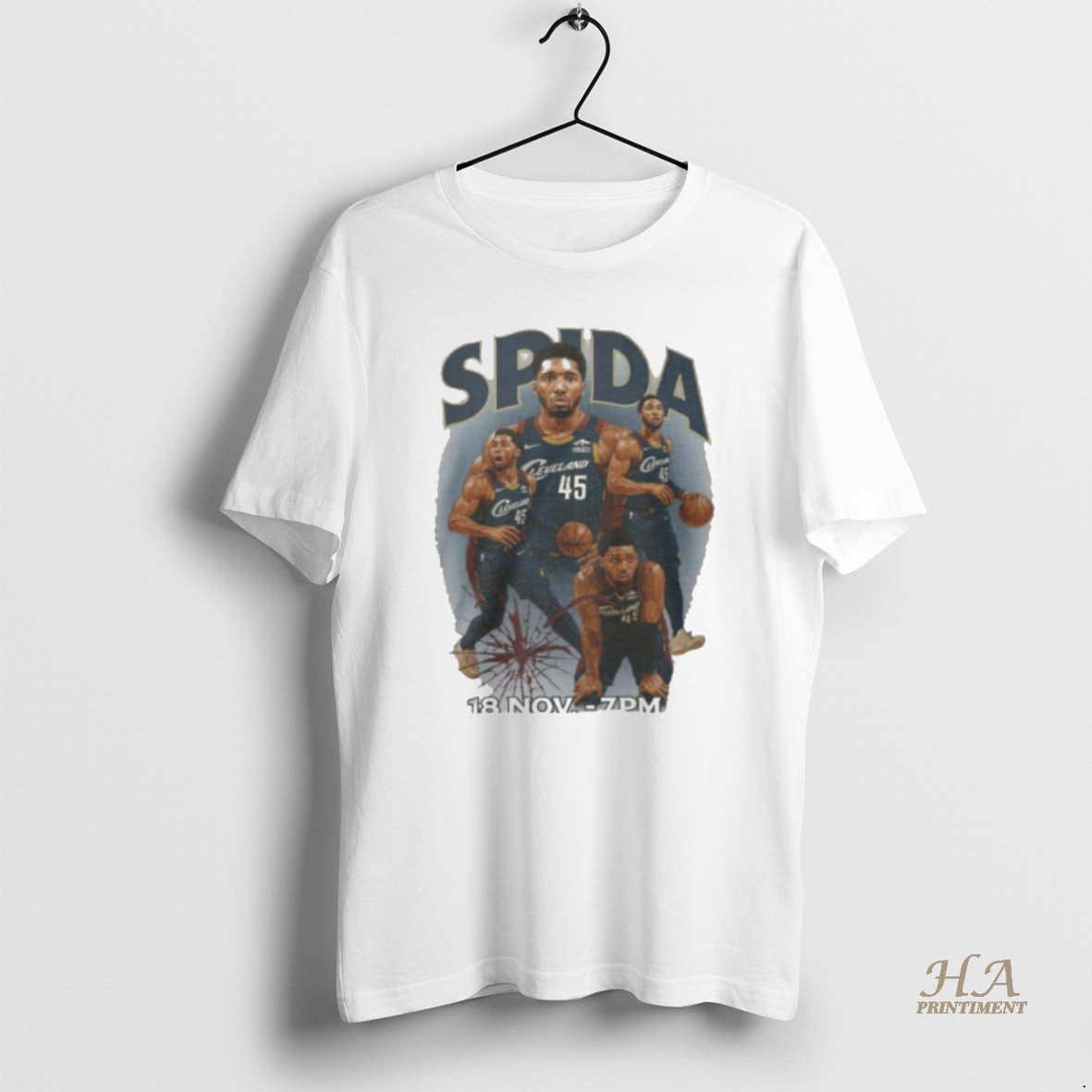 Official Spida Donovan Mitchell Cleveland Cavaliers 18 November 2025 T-Shirts, Hoodie, Sweatshirt | InkNestWear.com