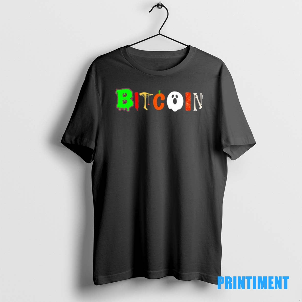 Official Spooky Bitcoin Halloween Tee Sweater