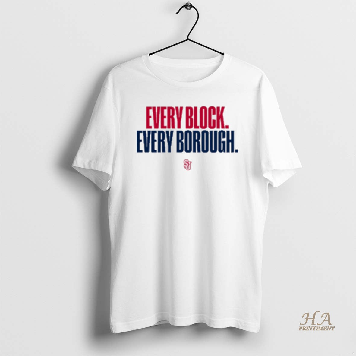 Official St Johns Red Storm Basketball Every Block Every Borough T-Shirts, Hoodie, Sweatshirt | InkNestWear.com