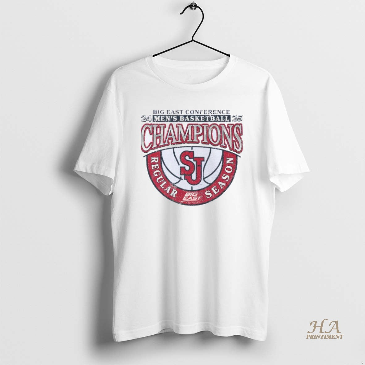 Official St Johns Red Storm Big East Conference Mens Basketball Champions Regular Season 2025 T-Shirts, Hoodie, Sweatshirt