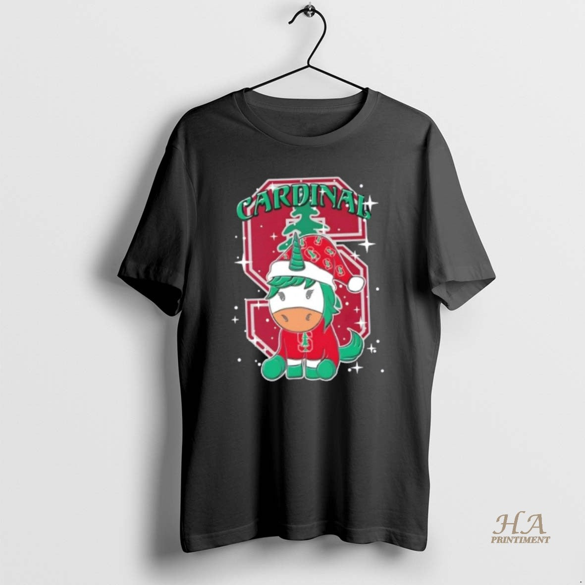 Official Stanford Cardinal Football X Unicorn Merry Christmas T-Shirts, Hoodie, Sweatshirt | InkNestWear.com