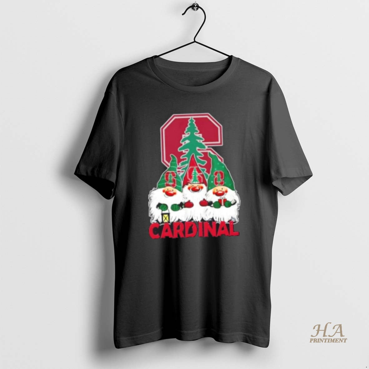 Official Stanford Cardinal X Gnomes Xmas Christmas T-Shirts, Hoodie, Sweatshirt | InkNestWear.com