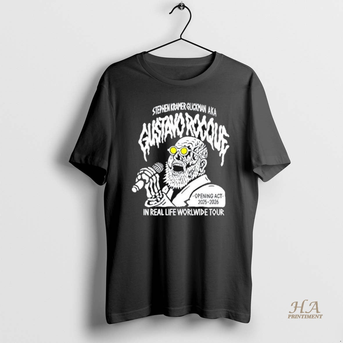 Official Stephen Kramer Glickman Aka Gustavo Rocque In Real Life Worlwide Tour 2025 2026 T-Shirts, Hoodie, Sweatshirt