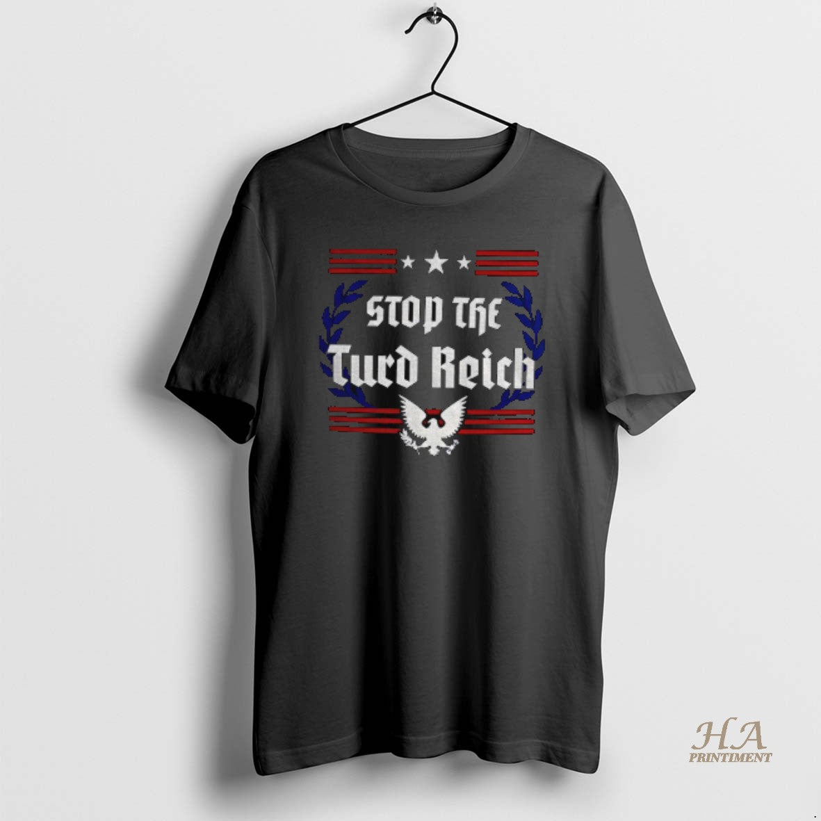 Official Stop The Turd Reich Protest Antifa America T-Shirts, Hoodie, Sweatshirt | InkNestWear.com