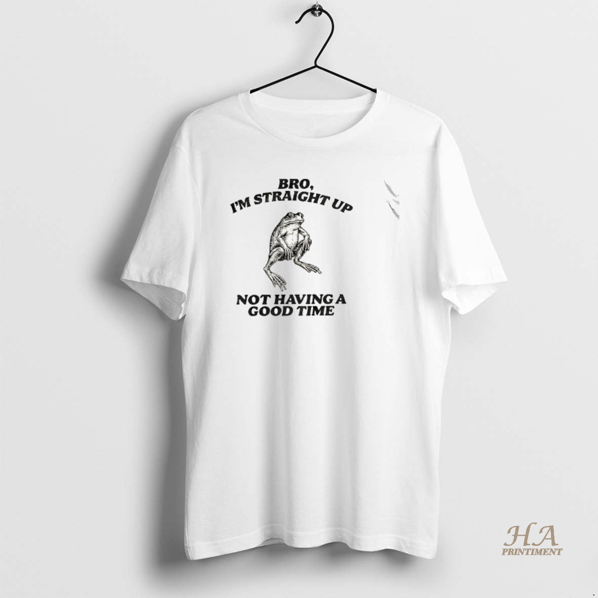 Official Straightforward Frog Bro Im Straight Up Not Having A Good Time T-Shirts, Hoodie, Sweatshirt | InkNestWear.com