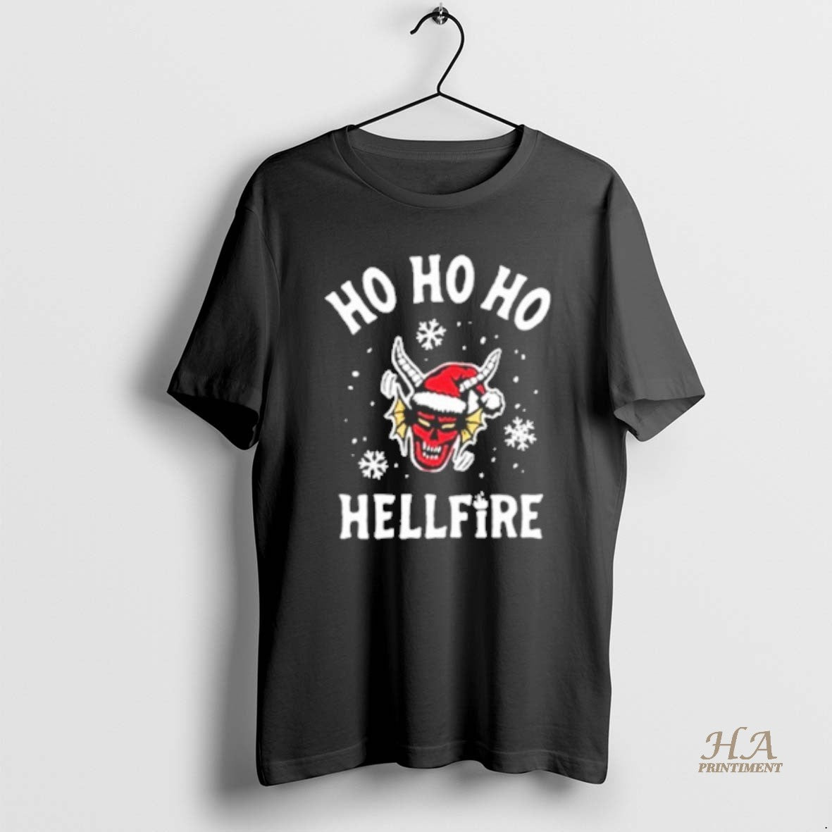 Official Stranger Thing Ho Ho Ho Hellfire T-Shirts, Hoodie, Sweatshirt | InkNestWear.com