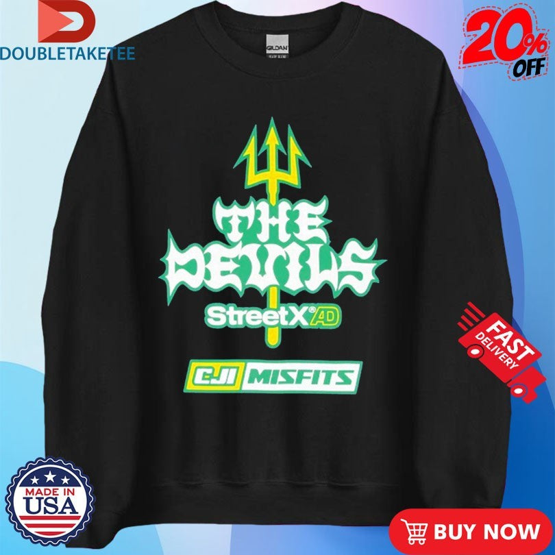 StreetxAD The Devils CJI Misfits T-shirts