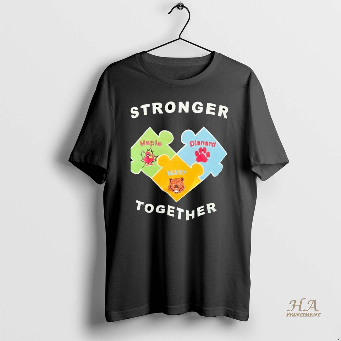Official Stronger Together Maple Disnard Bluff T-Shirts, Hoodie, Sweatshirt | InkNestWear.com