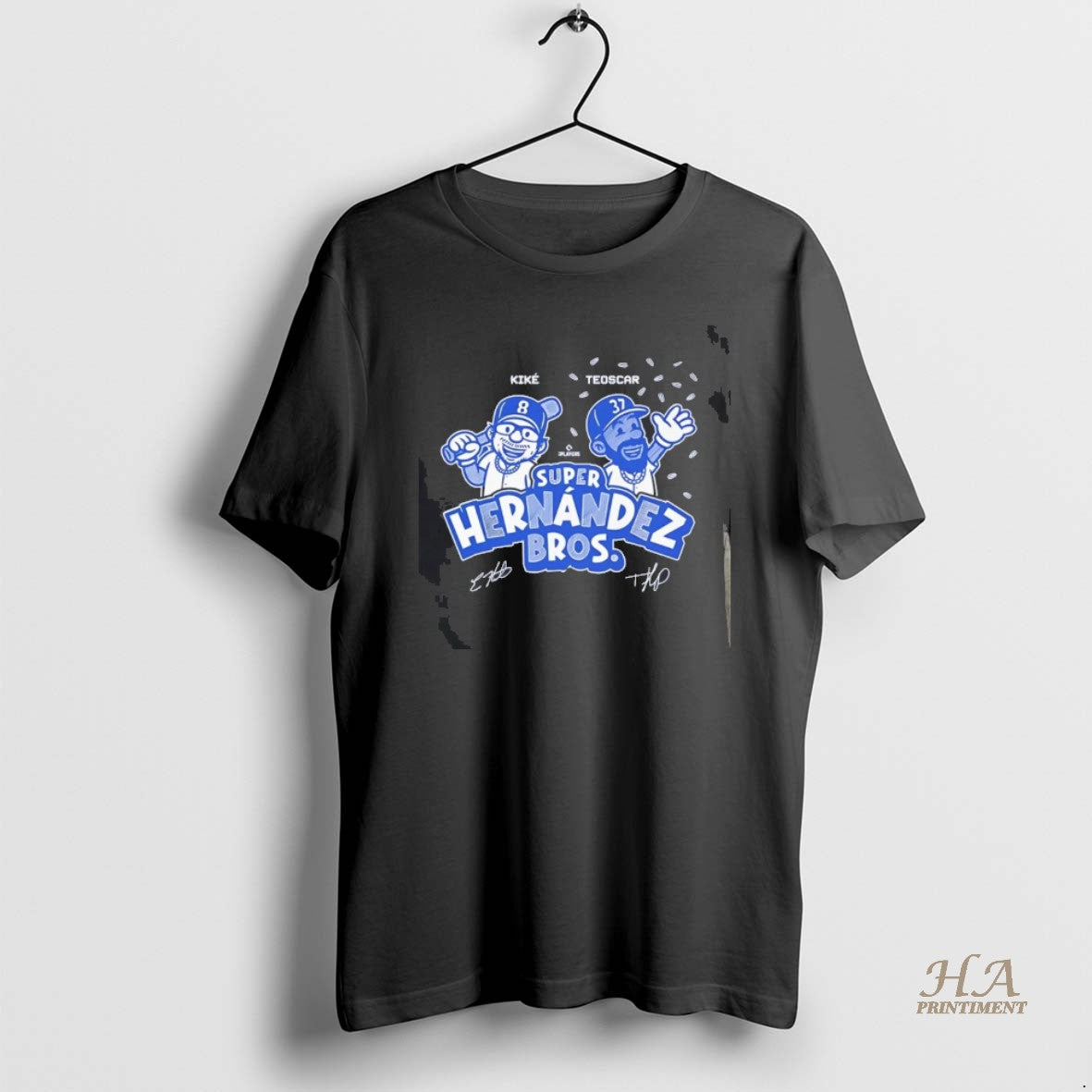 Official Super Hernandez Bros Kike And Teoscar Hernandez Los Angeles Dodgers T-Shirts, Hoodie, Sweatshirt | InkNestWear.com