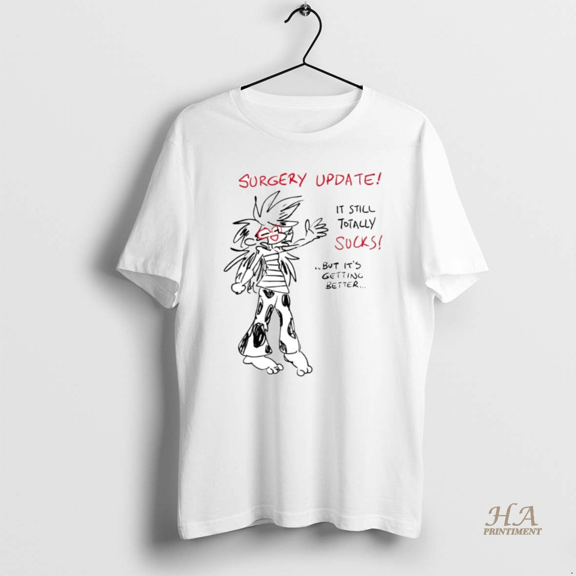 Official Surgery Update It Still Totally Sucks T-Shirts, Hoodie, Sweatshirt | InkNestWear.com