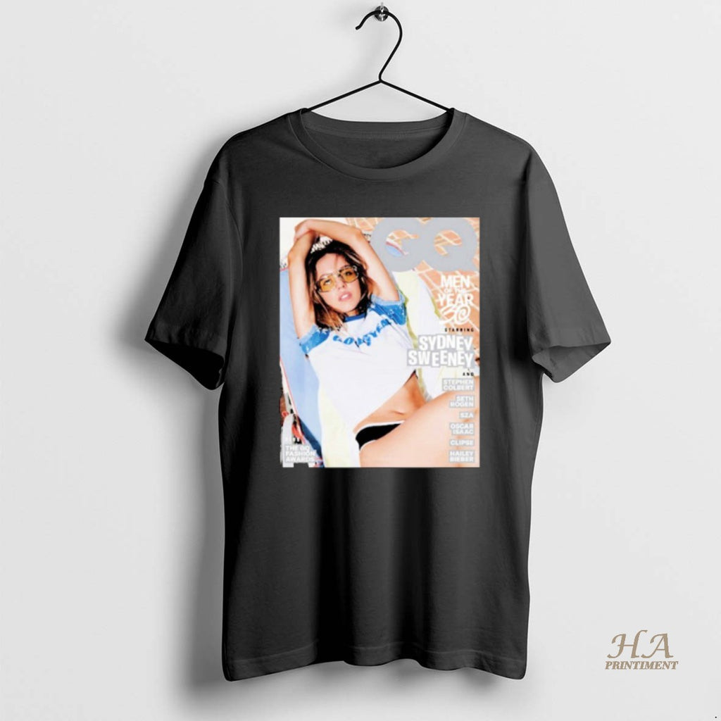 Official Sydney Sweeney Men Of The Year 30 The Gq Fashion Awards T-Shirts, Hoodie, Sweatshirt | InkNestWear.com