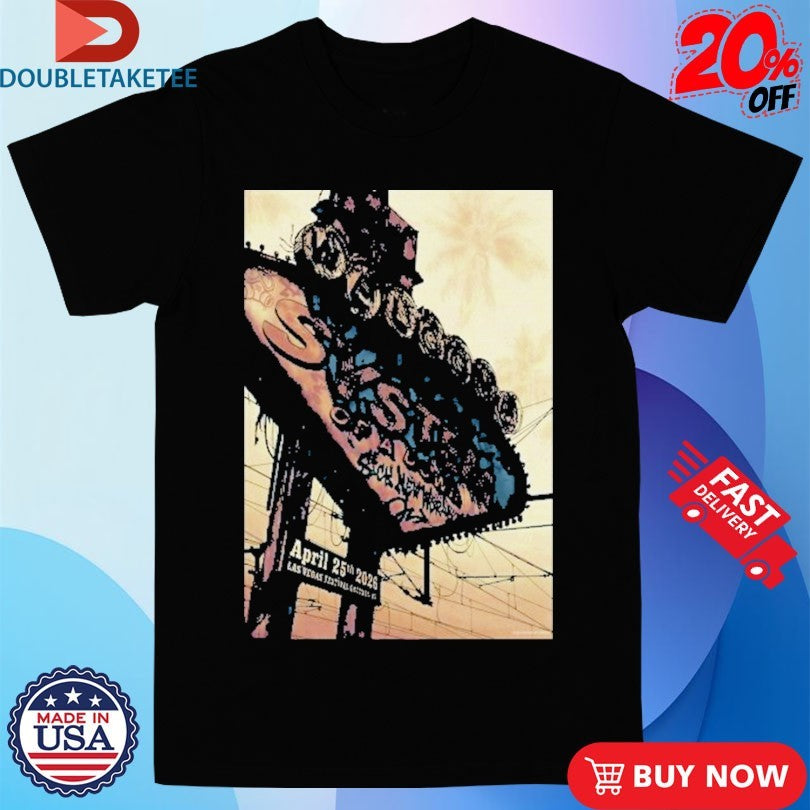 System Of A Down Las Vegas Festival Grounds, NV Apr 25 2026 T-shirts