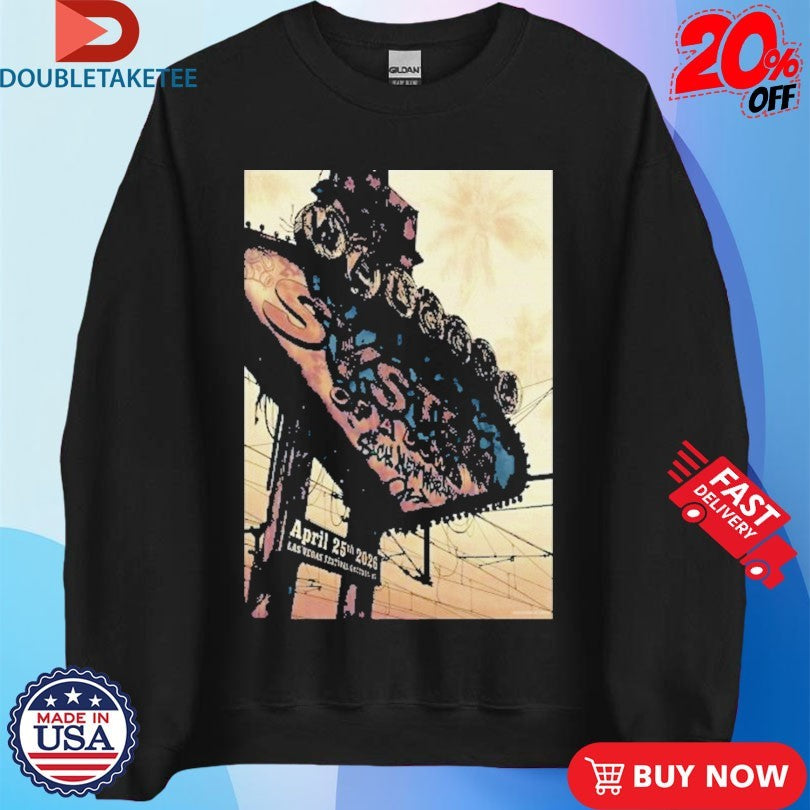 System Of A Down Las Vegas Festival Grounds, NV Apr 25 2026 T-shirts