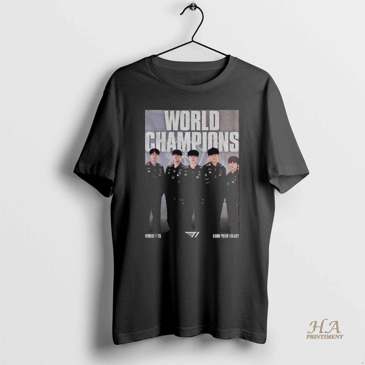 Official T1 World Champions League Of Legends Worlds 2025 Victory T-Shirts, Hoodie, Sweatshirt | InkNestWear.com