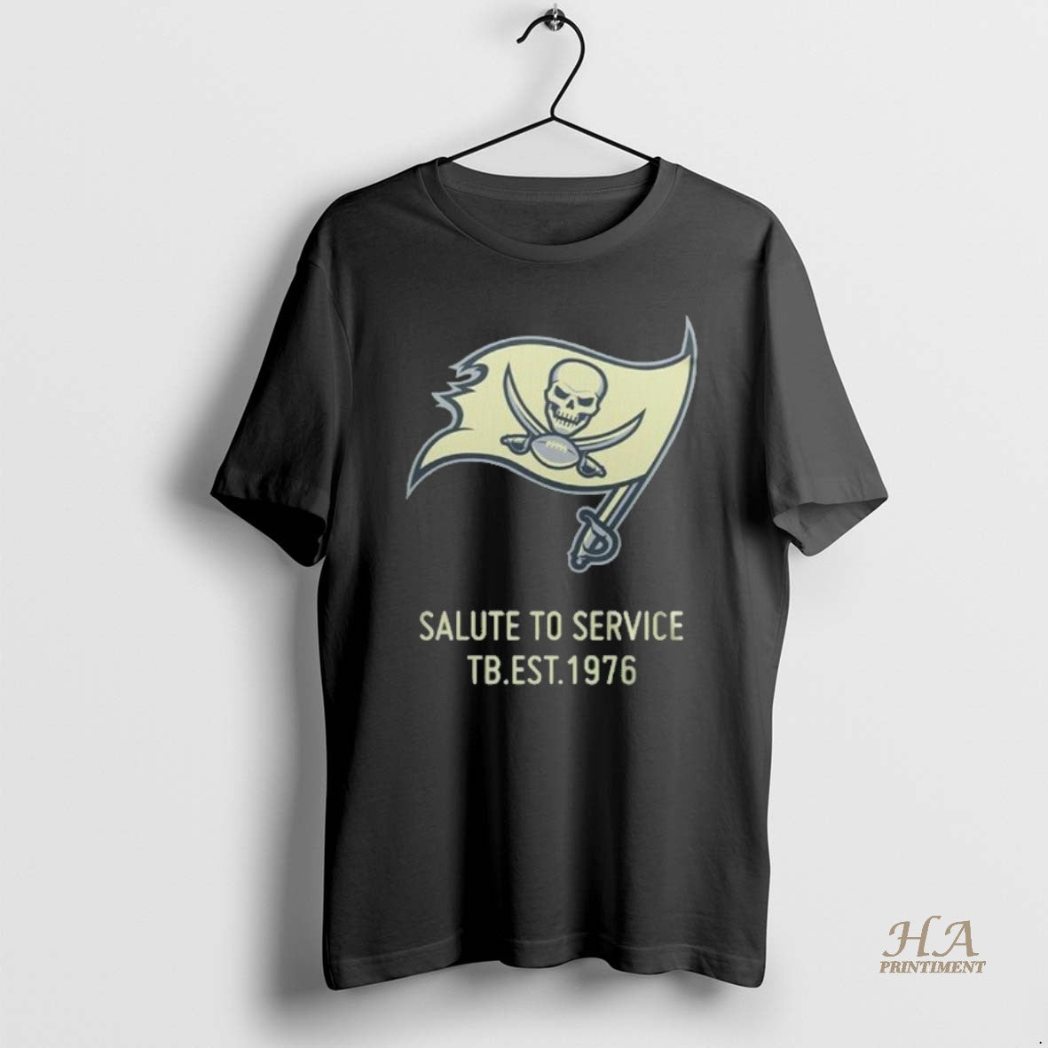 Official Tampa Bay Buccaneers 2025 Salute To Service Since 1976 T-Shirts, Hoodie, Sweatshirt | InkNestWear.com