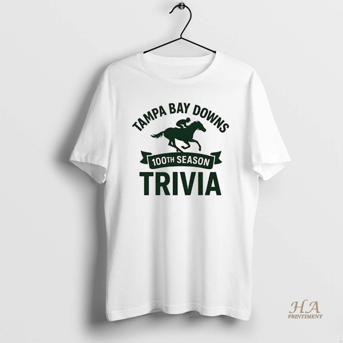 Official Tampa Bay Downs 100th Season Trivia 2025 Logo T-Shirts, Hoodie, Sweatshirt | InkNestWear.com