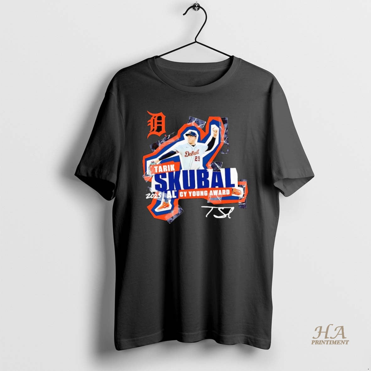 Official Tarik Skubal Al Cy Young Award 2025 Detroit Tigers T-Shirts, Hoodie, Sweatshirt | InkNestWear.com