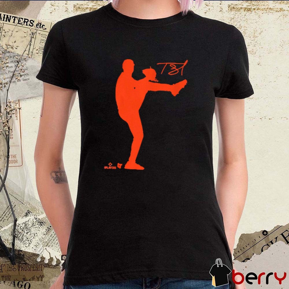 Tarik Skubal Silhouette Detroit Tigers MLB Baseball Signature t-shirt