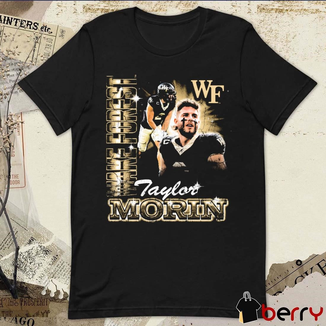 Taylor Morin Wake Forest Demon Deacons 90s Retro t-shirt