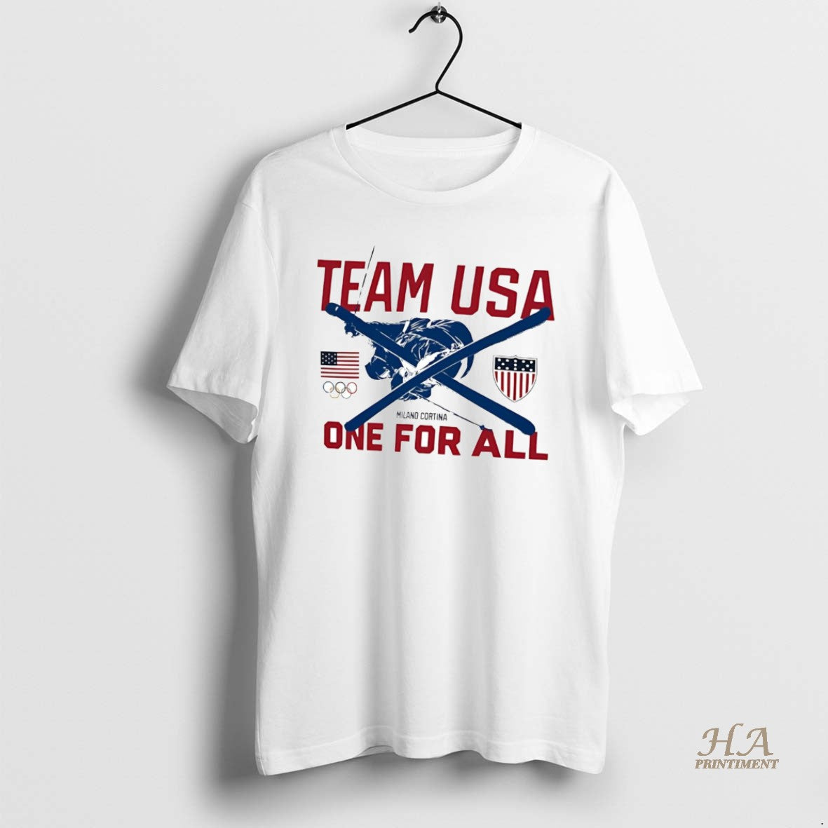 Official Team Usa One For All 2026 Winter Olympics T-Shirts, Hoodie, Sweatshirt | InkNestWear.com