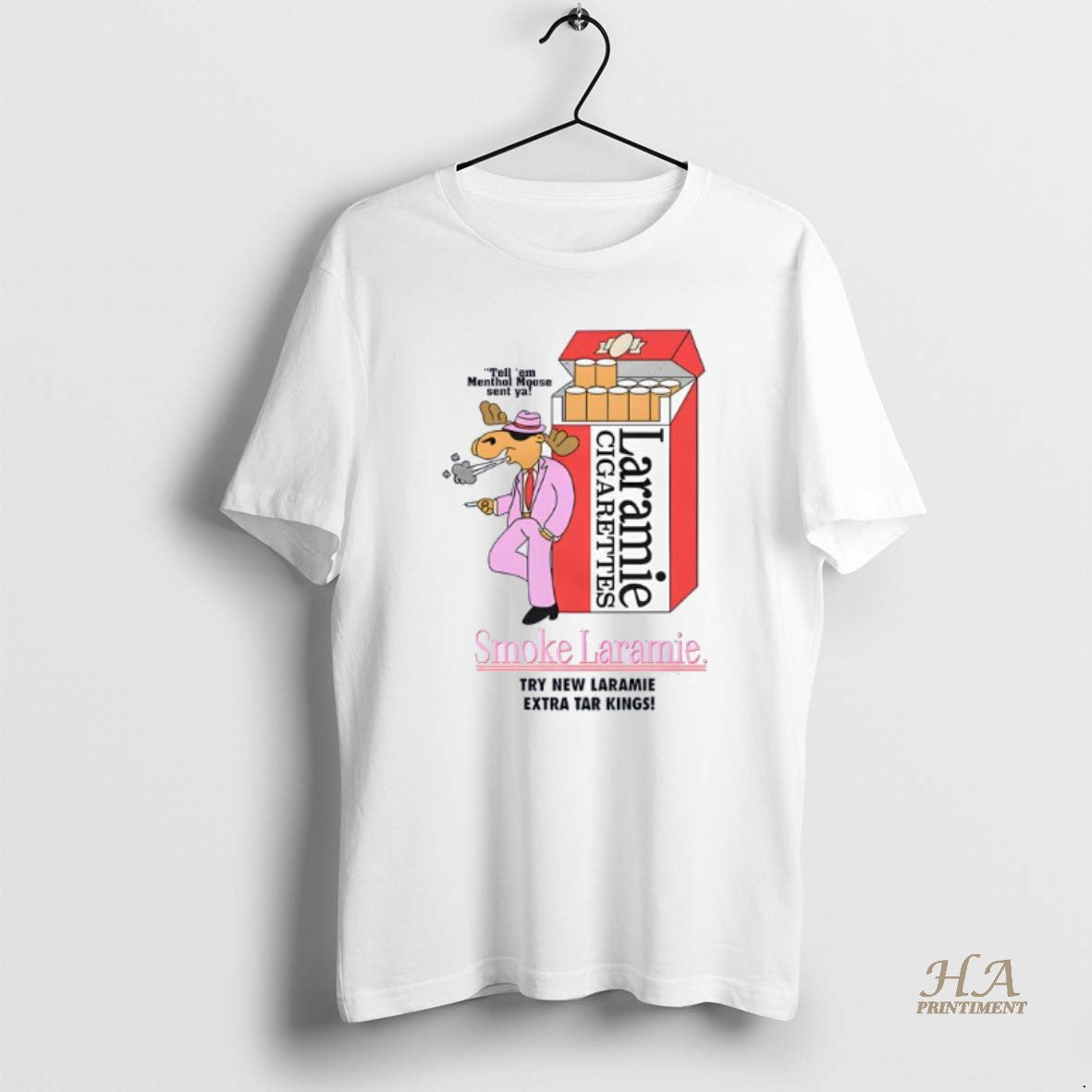 Official Tell Em Menthol Moose Sent Ya Smoke Laramie Try New Laramie Extra Tar Kings T-Shirts, Hoodie, Sweatshirt