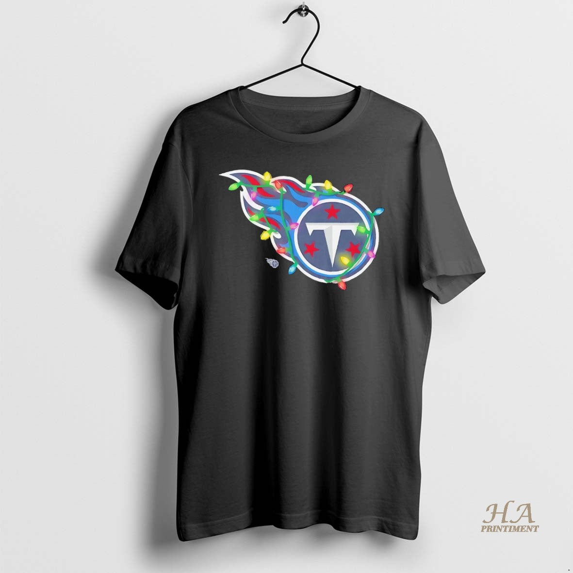 Official Tennessee Titans Logo Christmas Light T-Shirts, Hoodie, Sweatshirt | InkNestWear.com