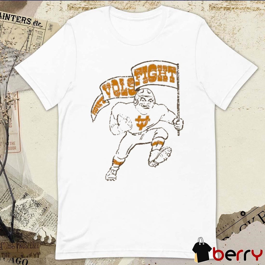 Tennessee Vault Fight Vols Fight Football Player t-shirt